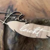 Dein Logo in Holz graviert oder geschnitten / Mietregal Ständer - Wunschform, Visitenkartenhalter