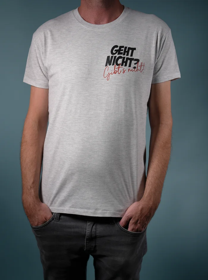 Männershirt, Fanartikel, Baumwolle, lässig, Wiedererkennungswert, Humorvoll, zeitlos