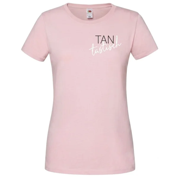 Frauen Shirt Rosa, Spruch"Tantastisch", Baumwolle, Fanartikel, Statement-Shirt, Humorvoll