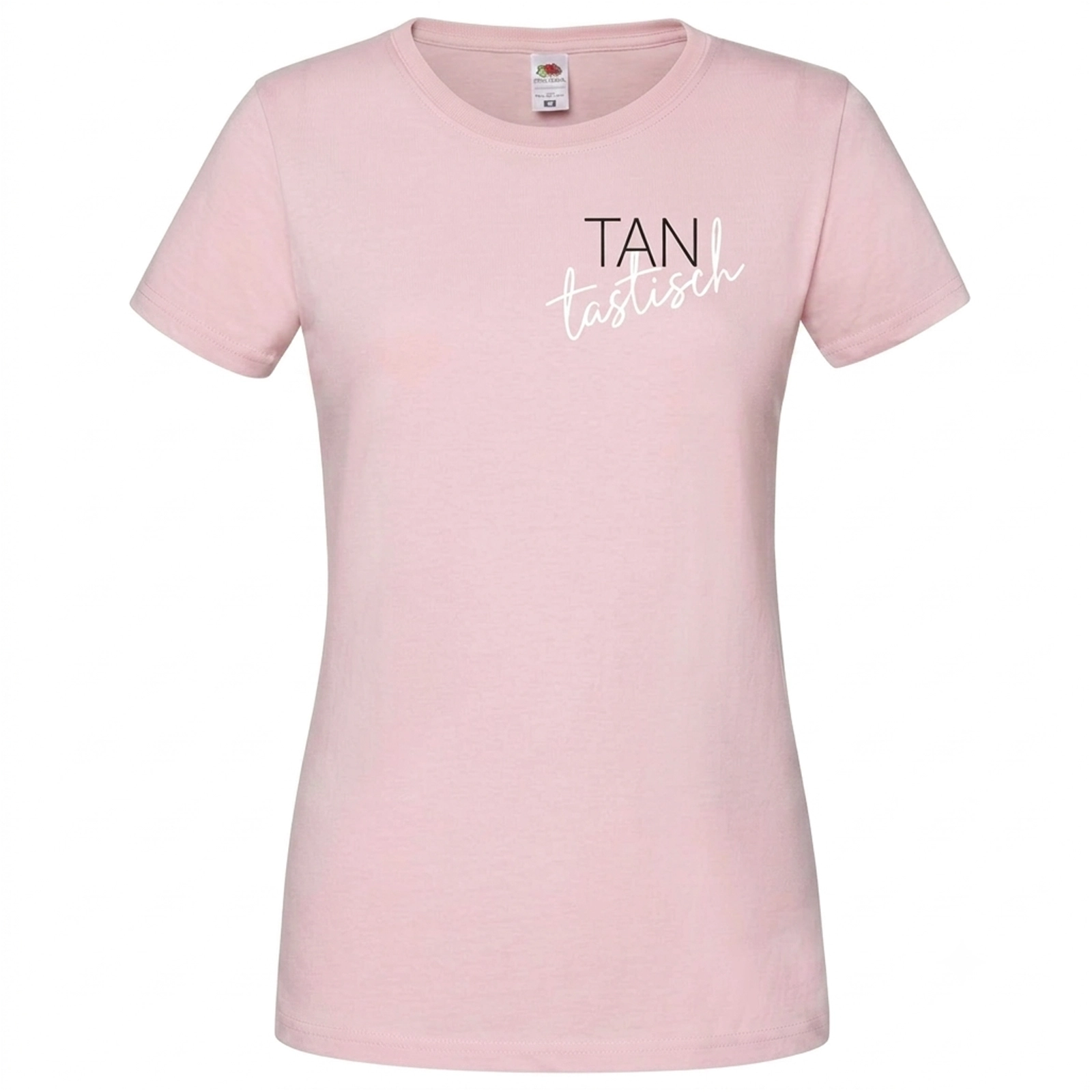 Frauen Shirt Rosa, Spruch"Tantastisch", Baumwolle, Fanartikel, Statement-Shirt, Humorvoll